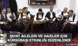 Şehit Aileleri ve Gaziler İçin Kürsübaşı Etkinliği Düzenlendi