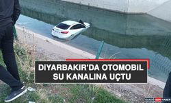Diyarbakır'da Otomobil Su Kanalına Uçtu