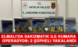 Elmalı'da Sakızmatik İle Kumara Operasyon: 2 Şüpheli Yakalandı