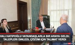 Vali Hatipoğlu Vatandaşlarla Bir Araya Geldi: Talepler Dinledi, Çözüm Talimatı Verdi