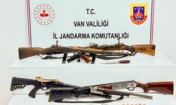 Van'da silah ve mühimmat ele geçirildi