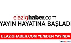 Elazighaber.Com Yeniden Yayında