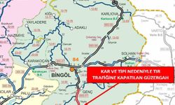 Bingöl-Diyarbakır karayolu tır trafiğine kapatıldı