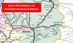Bingöl-Elazığ karakolu tır trafiğine kapatıldı