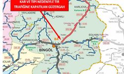 Bingöl-Erzurum karayolu tır trafiğine kapatıldı
