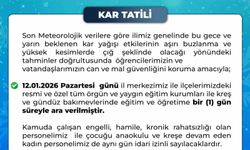 Bingöl'de eğitime 1 gün ara