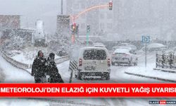 Meteoroloji’den Elazığ İçin Kuvvetli Yağış Uyarısı