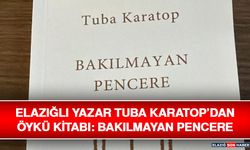 Elazığlı Yazar Tuba Karatop’dan Öykü Kitabı: Bakılmayan Pencere