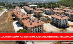 Elazığ’da Kuraya Katılmaya Hak Kazananların İsimleri Belli Oldu