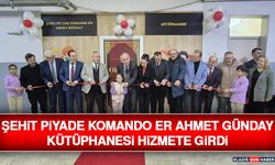 Gaziosmanpaşa’da Anlamlı Açılış: Şehit Piyade Komando Er Ahmet Günday Kütüphanesi Hizmete Girdi