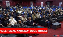 “Aile Temalı Yarışma” Ödül Töreni