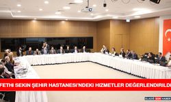Fethi Sekin Şehir Hastanesi'ndeki Hizmetler Değerlendirildi