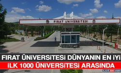 Fırat Üniversitesi Dünyanın En İyi İlk 1000 Üniversitesi Arasında