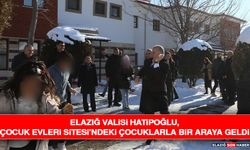 Elazığ Valisi Hatipoğlu, Çocuk Evleri Sitesi’ndeki Çocuklarla Bir Araya Geldi