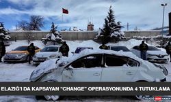 Elazığ’ı da Kapsayan “Change” Operasyonunda 4 Tutuklama