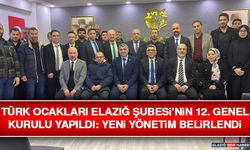 Türk Ocakları Elazığ Şubesi’nin 12. Genel Kurulu Yapıldı: Yeni Yönetim Belirlendi