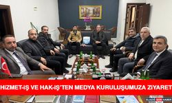 Hizmet-İş ve Hak-İş’ten Medya Kuruluşumuza Ziyaret