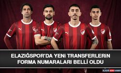Elazığspor’da Yeni Transferlerin Forma Numaraları Belli Oldu