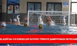 Elazığ’da U16 Erkekler Sutopu Türkiye Şampiyonası Heyecanı