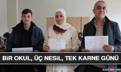 Bir Okul, Üç Nesil, Tek Karne Günü