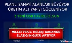 Milletvekili Keleş: Sanayide Elazığ’ın Gücü Artıyor