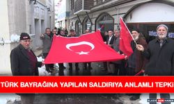 Türk Bayrağına Yapılan Saldırıya Anlamlı Tepki