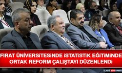 Fırat Üniversitesinde İstatistik Eğitiminde Ortak Reform Çalıştayı Düzenlendi