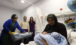 Malatya'da yeni yılın ilk bebeği dünyaya geldi