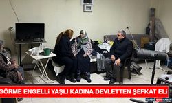 Görme Engelli Yaşlı Kadına Devletten Şefkat Eli: "Elveda Evim" Diyerek Yıllardır Yaşadığı Evine Veda Etti