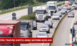 TÜİK Trafiğe Kayıtlı Araç Sayısını Açıkladı