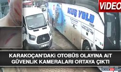 Karakoçan’daki Otobüs Olayına Ait Güvenlik Kameraları Ortaya Çıktı