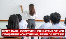 MEB'e Bağlı Öğretmenlerin Atama ve Yer Değiştirme Yönetmeliği, Resmi Gazete'de