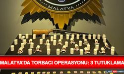 Malatya'da Torbacı Operasyonu: 3 Tutuklama