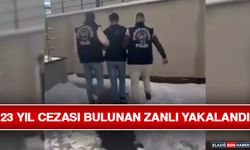23 Yıl Cezası Bulunan Zanlı Yakalandı