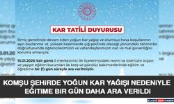 Komşu Şehirde Yoğun Kar Yağışı Nedeniyle Eğitime Bir Gün Daha Ara Verildi