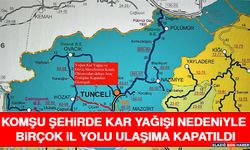 Komşu Şehirde Kar Yağışı Nedeniyle Birçok İl Yolu Ulaşıma Kapatıldı