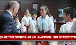 Gakgo Spor Kulübü’nden Büyük Başarı: Şampiyon Sporcular Vali Hatipoğlu’nu Ziyaret Etti