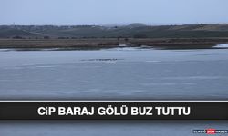 Cip Baraj Gölü Buz Tuttu