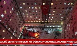 Elazığ Şehit Fethi Sekin Kız Öğrenci Yurdu’nda Anlamlı Program