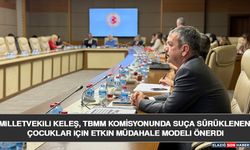 Milletvekili Keleş, TBMM Komisyonunda Suça Sürüklenen Çocuklar İçin Etkin Müdahale Modeli Önerdi