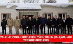 Vali Hatipoğlu Köylerde Yürütülen Çalışmaları Yerinde İncelendi