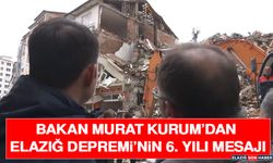 Bakan Murat Kurum’dan Elazığ Sivrice Depremi’nin 6. Yılı Mesajı