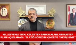 Milletvekili Erol Keleş’ten Sanayi Alanları Master Planı Açıklaması: “Elazığ Sürecin İçinde ve Takipçisiyiz”