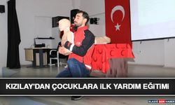 Kızılay'dan Çocuklara İlk Yardım Eğitimi