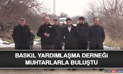 Baskil Yardımlaşma Derneği Muhtarlarla Buluştu
