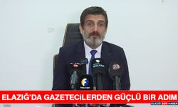 Elazığ’da Gazetecilerden Güçlü Bir Adım