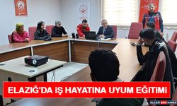 Elazığ'da İş Hayatına Uyum Eğitimi