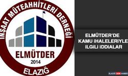 ELMÜTDER’de Kamu İhaleleriyle İlgili İddialar