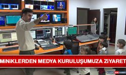 Miniklerden Medya Kuruluşumuza Ziyaret