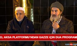 El Aksa Platformu’ndan Gazze İçin Dua Programı